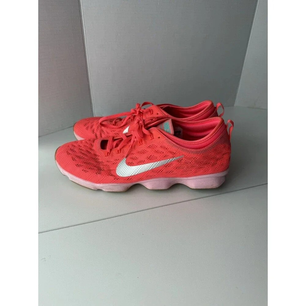 Nike Zoom Fit Agility Hyper Punch Womens Run Shoes 684984-600 Size 14